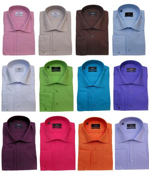 Lang Arm Herren Hemd Slim-Fit ohne Tuch