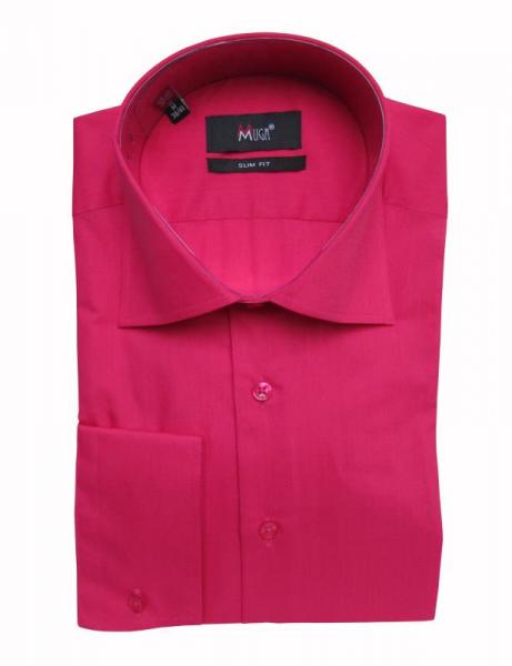 Lang Arm Herren Hemd Slim-Fit ohne Tuch