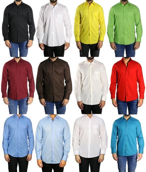 Herrenhemd Extra langarm Regular Fit