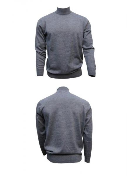 Herren Pullover Stehkragen Turtleneck