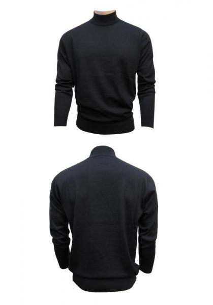 Herren Pullover Stehkragen Turtleneck