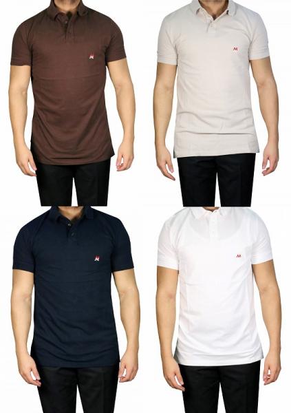 Kurzarm Herren Poloshirt Slim Fit