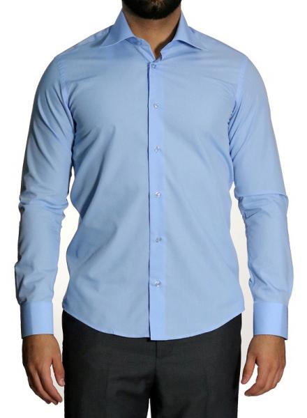 Herren extra lang arm Hemd Slim-fit