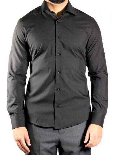 Herren extra lang arm Hemd Slim-fit
