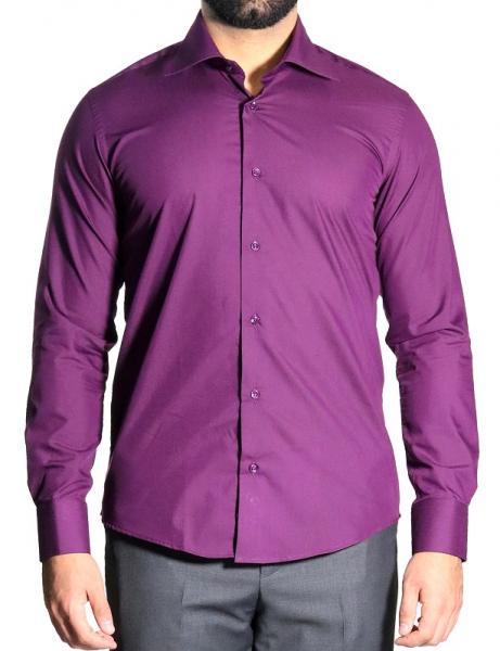 Herren extra lang arm Hemd Slim-fit