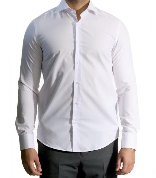 Herren extra lang arm Hemd Slim-fit