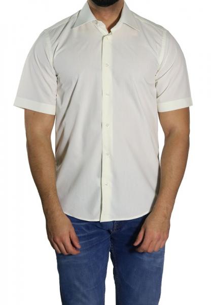 Slim-fit Kurzarm Herren Hemd