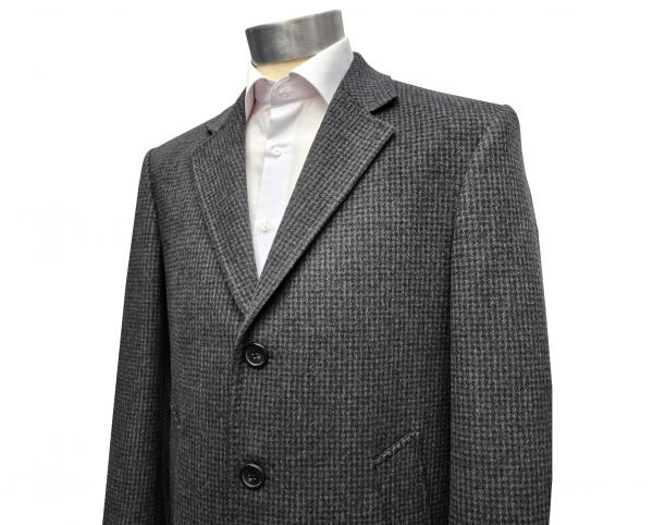 Herren Mantel Knielang 3 Knopf
