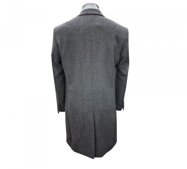 Herren Mantel Knielang 3 Knopf