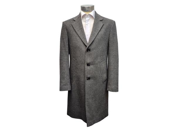 Herren Mantel Knielang 3 Knopf