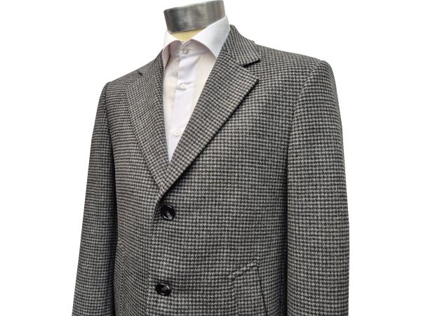Herren Mantel Knielang 3 Knopf