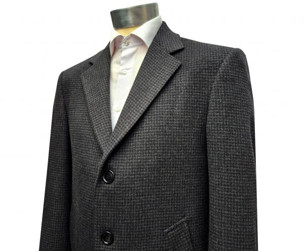 Herren Mantel Knielang 3 Knopf