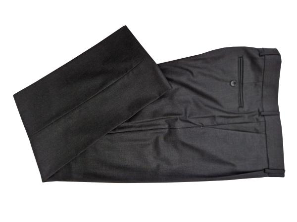 Klassische Herren Bundfaltenhose Regular Fit