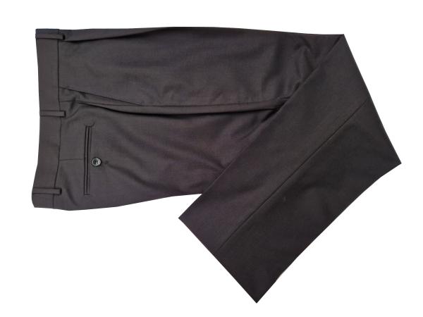 Klassische Herren Bundfaltenhose Regular Fit