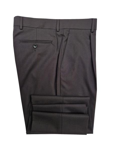 Klassische Herren Bundfaltenhose Regular Fit