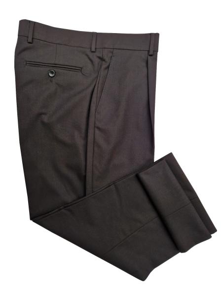 Klassische Herren Bundfaltenhose Regular Fit