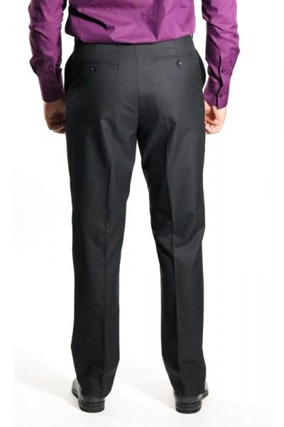 Klassische Herren Bundfaltenhose Regular Fit