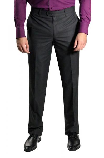 Klassische Herrenhose ohne Bundfalten Regular