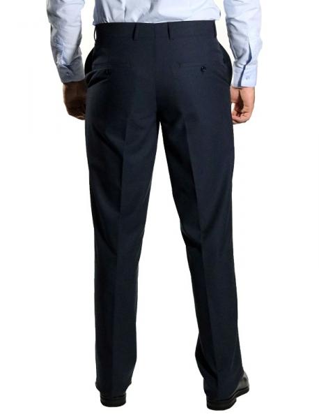 Klassische Herrenhose ohne Bundfalten Regular