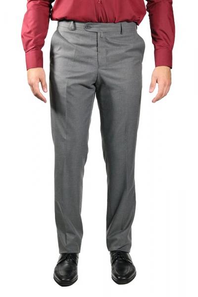 Klassische Herrenhose ohne Bundfalten Regular