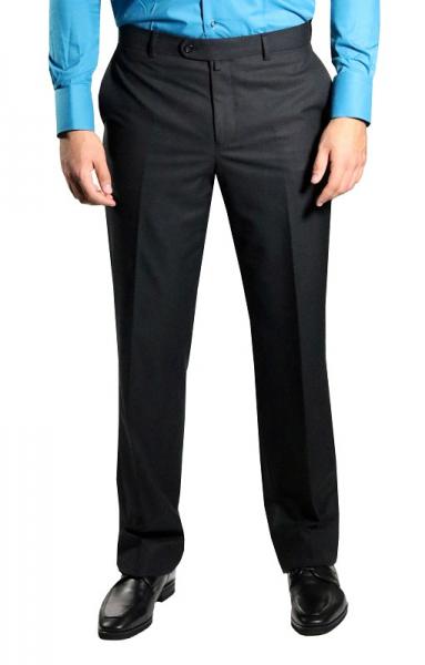Klassische Herrenhose ohne Bundfalten Regular