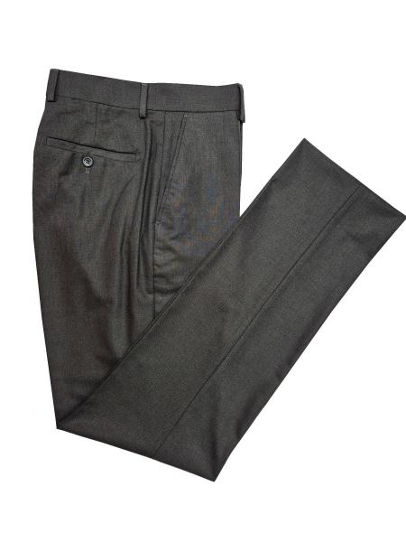 Klassische Herrenhose ohne Bundfalten Regular