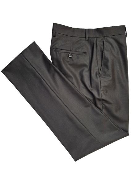 Klassische Herrenhose ohne Bundfalten Regular