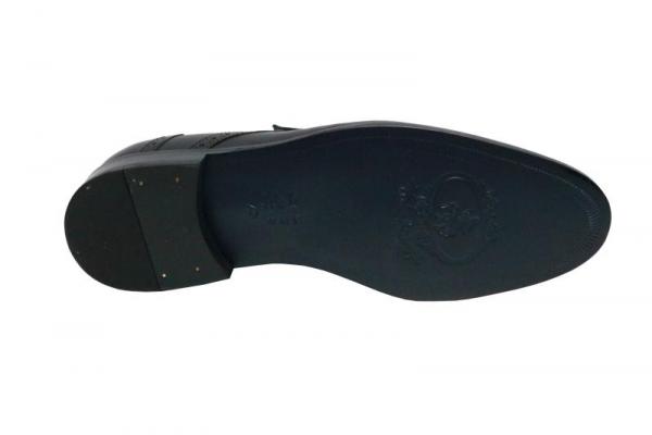 Herren Monk Strap Schnallenschuhe Leder