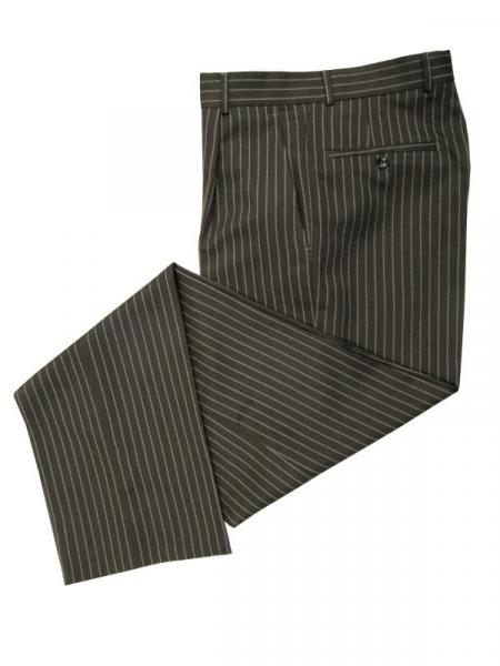 Streifen Herren Hose Anzughose