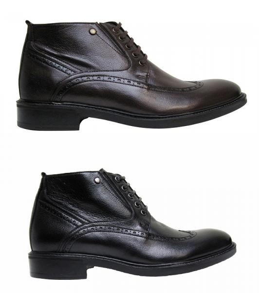 Herren Leder Stiefel Business Freizeit Stiefeletten