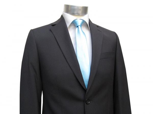 Herren Streifen Slim-fit Anzug