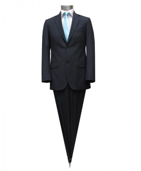 Herren Streifen Slim-fit Anzug
