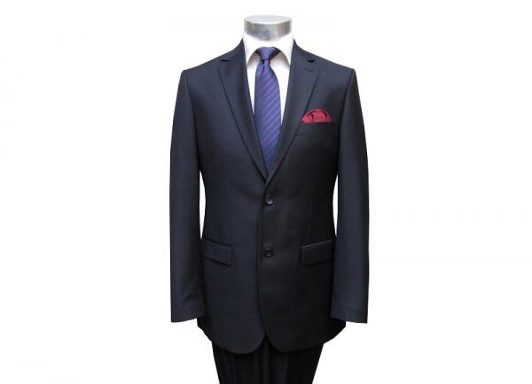 Slim-fit Anzug 2-Schlitz Dunkelblau