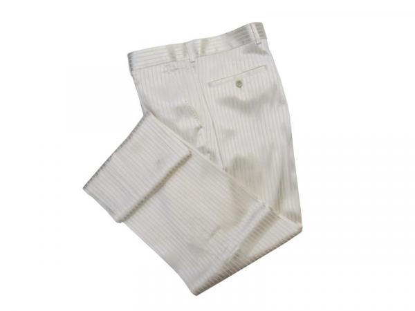 Glanz Herren Hose Festlich gestreift