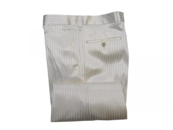 Glanz Herren Hose Festlich gestreift