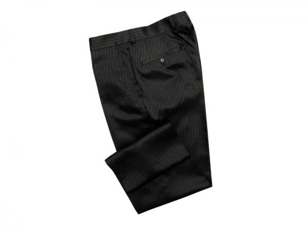 Glanz Herren Hose Festlich gestreift