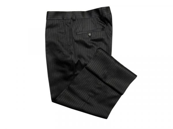 Glanz Herren Hose Festlich gestreift