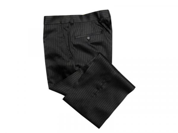 Glanz Herren Hose Festlich gestreift