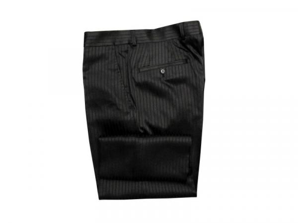 Glanz Herren Hose Festlich gestreift