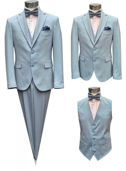 Herrenanzug mit Weste und Fliege Elegant
