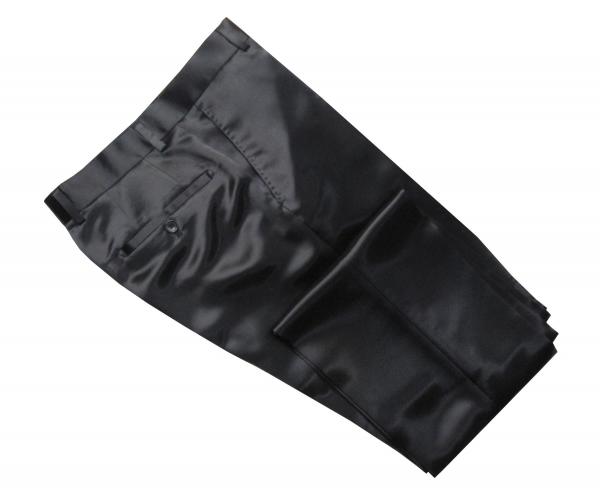 Glanz Herren Hose Slim Flat Front