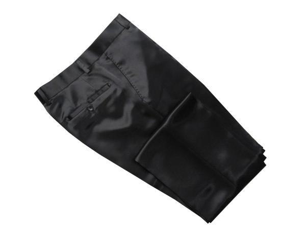 Glanz Herren Hose Slim Flat Front