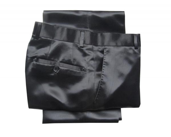 Glanz Herren Hose Slim Flat Front