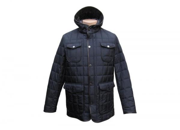 Herren Steppjacke Parka mit Kapuze