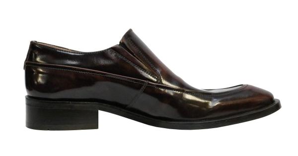Herren Leder Schuhe Slip-On