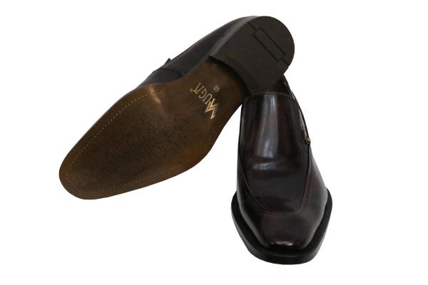 Herren Leder Schuhe Slip-On
