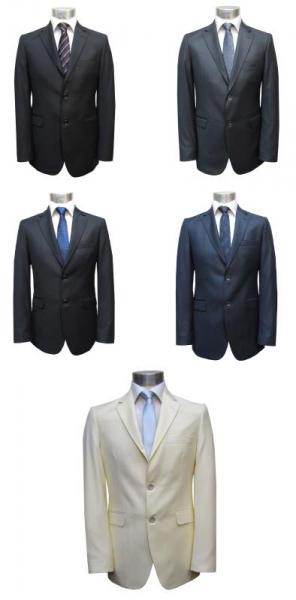 Slim Fit Herren Sakko Blazer Anzugjacke