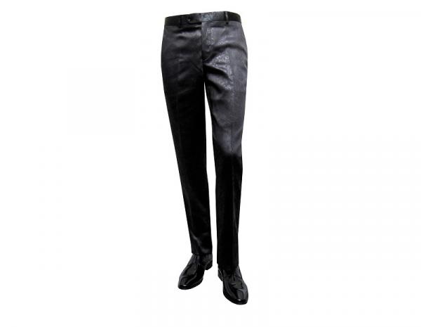 Barock muster glanz Hose Herren Flat Front