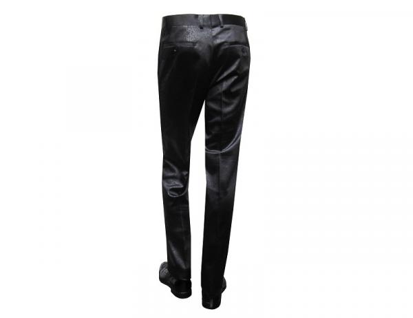 Barock muster glanz Hose Herren Flat Front