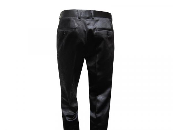 Barock muster glanz Hose Herren Flat Front